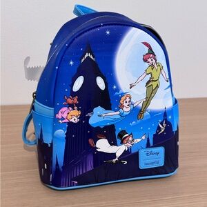 Loungefly Disney Peter Pan Night Flight Mini Backpack